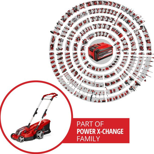 Einhell Professional Akku-Rasenmäher RASARRO 36/36 Kit, 2 x 3.0Ah Plus