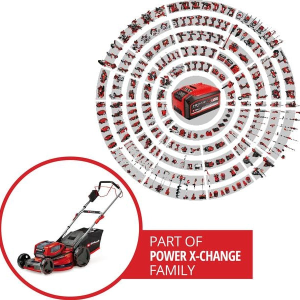 Einhell Professional Akku-Rasenmäher GP-CM 36/52 S Li BL Kit, 4 x 5.2Ah