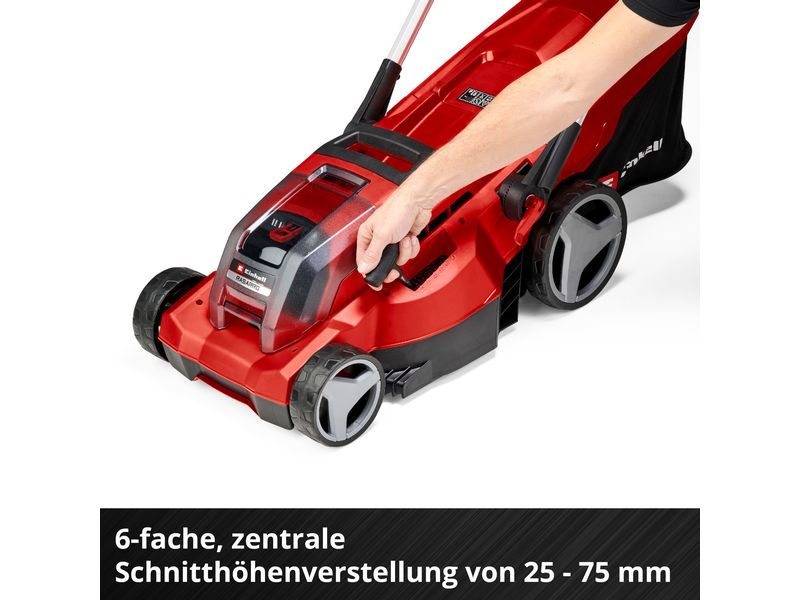 Einhell Professional Akku-Rasenmäher RASARRO 36/36 Kit, 2 x 3.0Ah Plus