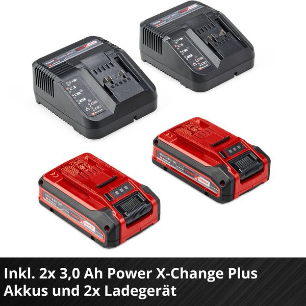 Einhell Professional Akku-Rasenmäher RASARRO 36/36 Kit, 2 x 3.0Ah Plus