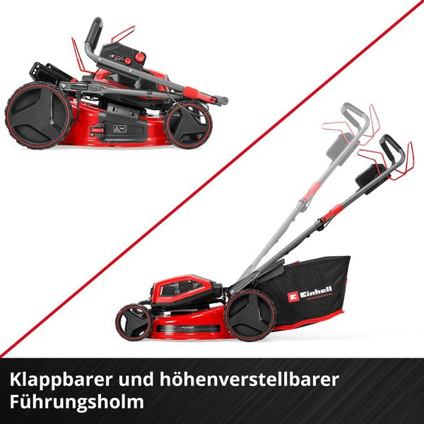 Einhell Professional Akku-Rasenmäher GP-CM 36/52 S Li BL Kit, 4 x 5.2Ah