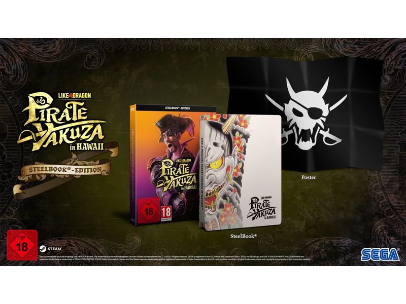 SEGA Like a Dragon: Pirate Yakuza in Hawaii – Steelbook Edition