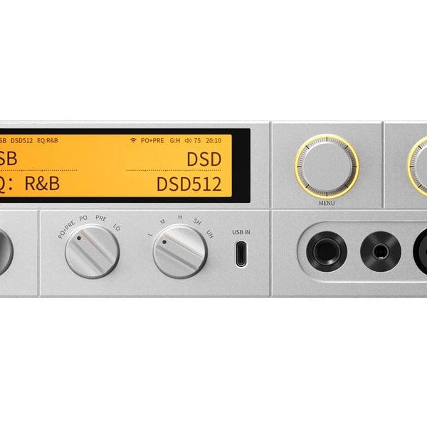 FiiO FiiO K17 Silber Desktop DAC und Kopfhörer-Verstärker