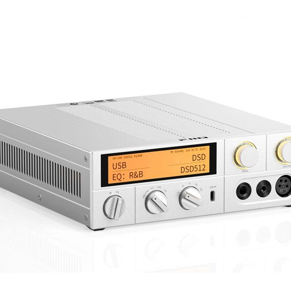 FiiO FiiO K17 Silber Desktop DAC und Kopfhörer-Verstärker