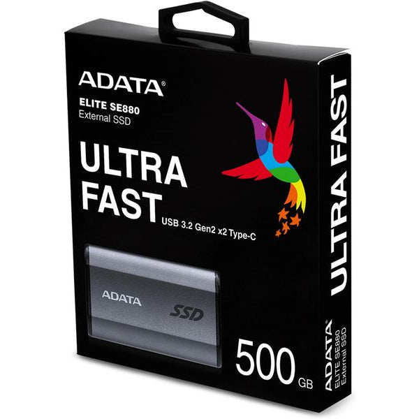 ADATA Externe SSD SE880 500 GB