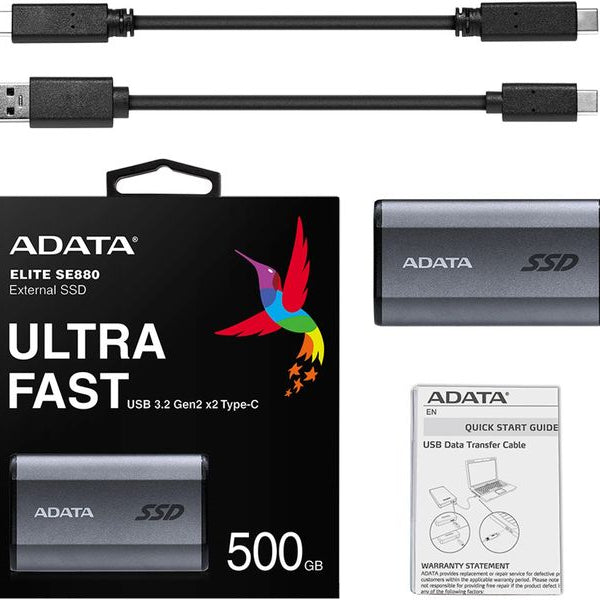 ADATA Externe SSD SE880 500 GB