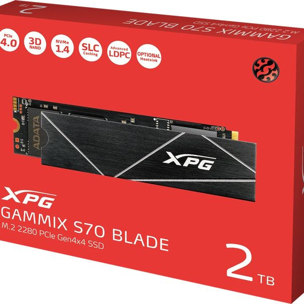 ADATA SSD GAMMIX S70 Blade M.2 2280 NVMe 2000 GB