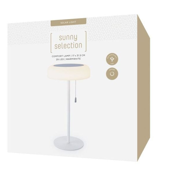 STT Tischleuchte Solar Comfort Lamp White