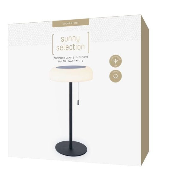 STT Tischleuchte Solar Comfort Lamp Black