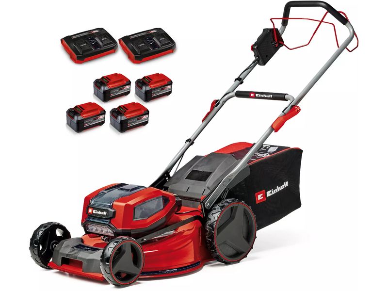 Einhell Professional Akku-Rasenmäher GP-CM 36/52 S Li BL Kit, 4 x 5.2Ah