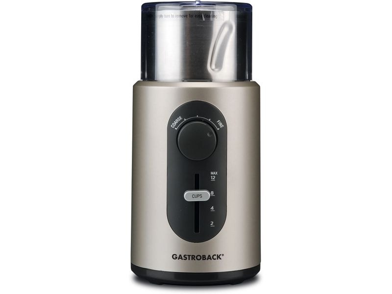 Gastroback Kaffeemühle Basic Schwarz