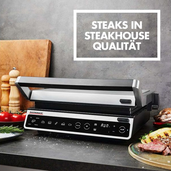 Gastroback Kontaktgrill BBQ Advanced Smart 200 W