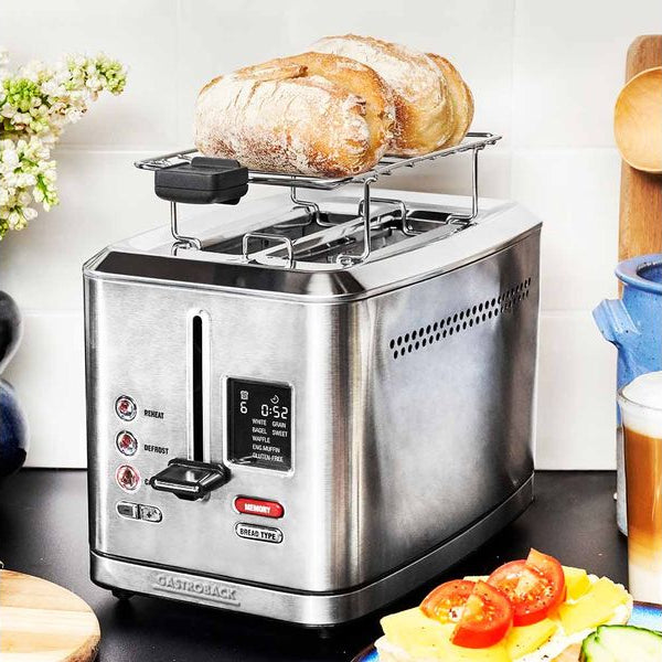 Gastroback Toaster Digital 2S Silber