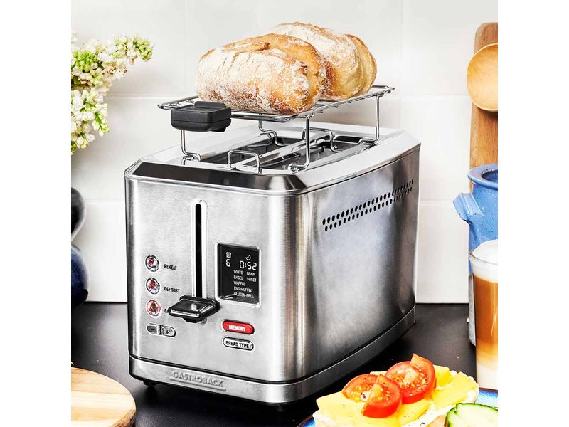 Gastroback Toaster Digital 2S Silber