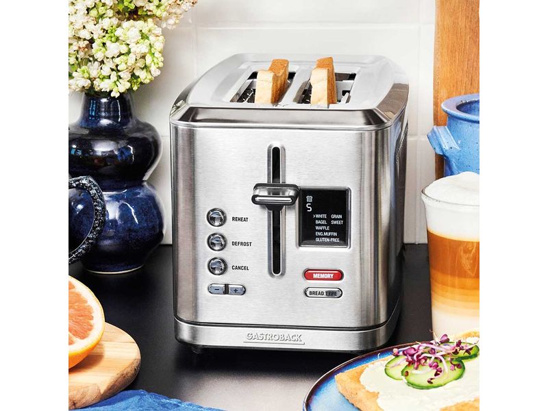 Gastroback Toaster Digital 2S Silber