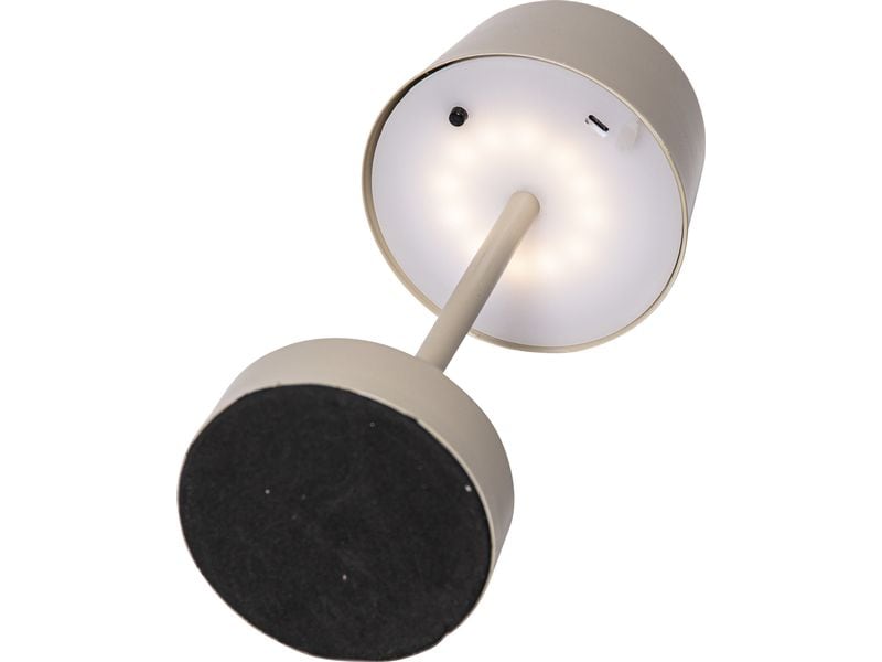 Star Trading Tischleuchte Solei Warmweiss,Beige