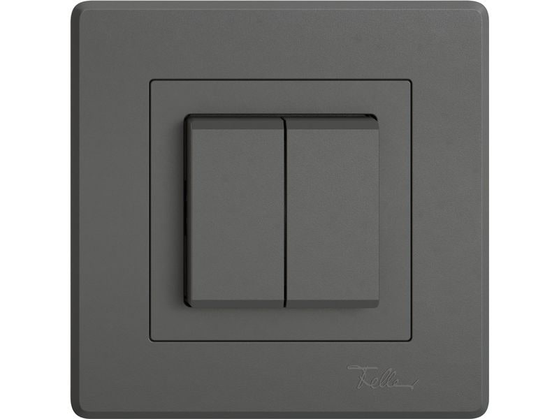 Feller Smart Light Control  EDIZIO.liv für Philips Hue, Dark Grey