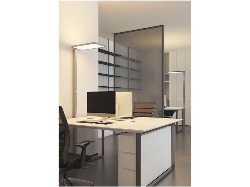 Contini Bürostehleuchte dimmbar 30W, 7500 lm, 6000K – Silber