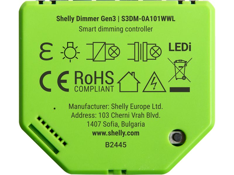 Shelly WLAN-Dimmaktor Dimmer Gen3