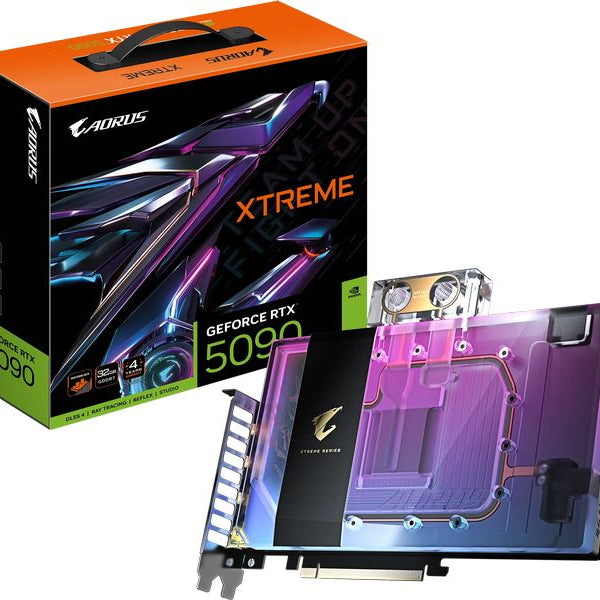 Gigabyte Grafikkarte AORUS GeForce RTX 5090 XTREME WATERFORCE WB 32G