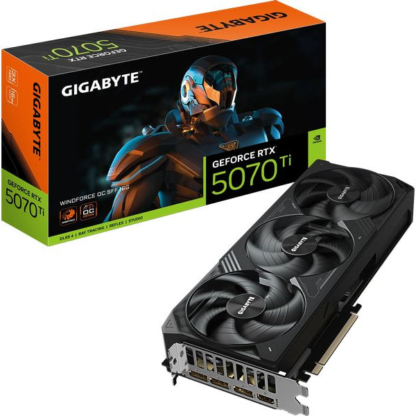 Gigabyte Grafikkarte GeForce RTX 5070 Ti WINDFORCE OC SFF 16 GB
