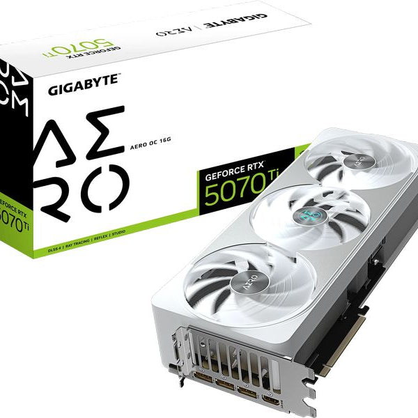 Gigabyte Grafikkarte GeForce RTX 5070 Ti AERO OC 16 GB