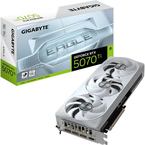 Gigabyte Grafikkarte GeForce RTX 5070 Ti EAGLE OC ICE SFF 16 GB