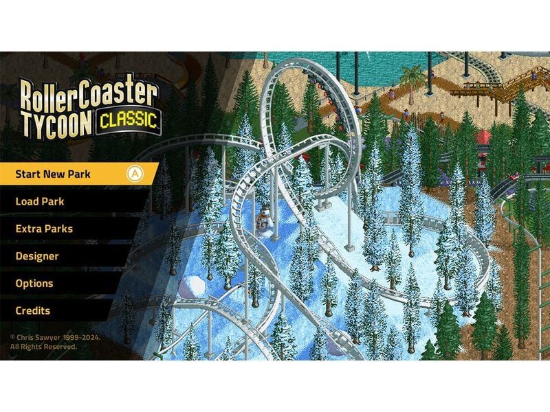 GAME RollerCoaster Tycoon Classic