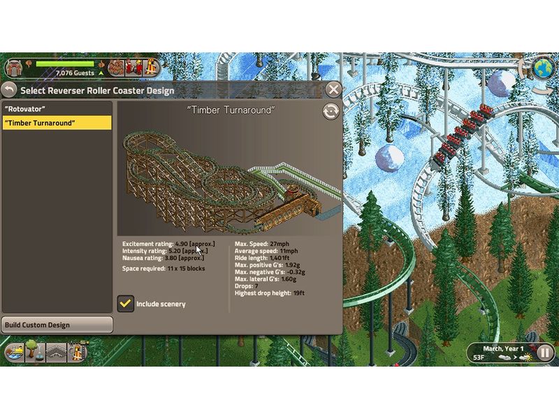 GAME RollerCoaster Tycoon Classic