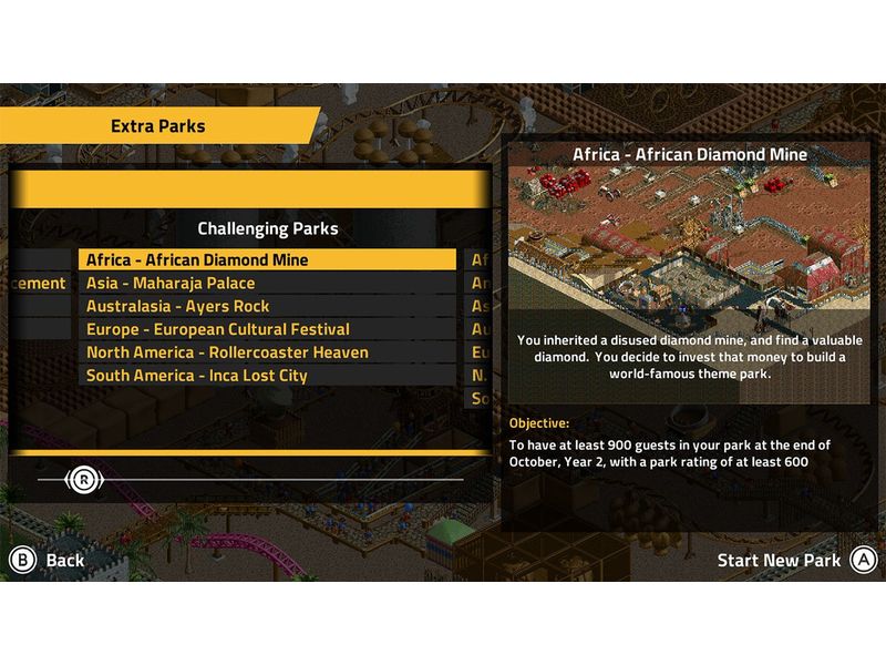 GAME RollerCoaster Tycoon Classic