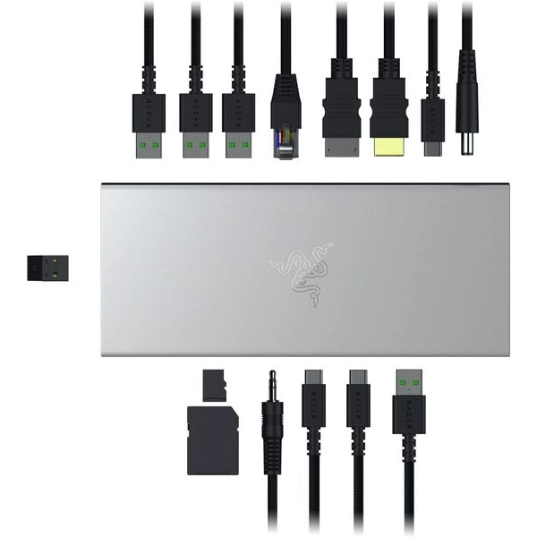 Razer USB 4 Dock – EU – Mercury Edition