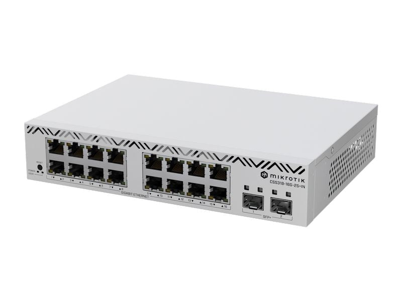 MikroTik Switch CSS318-16G-2S+IN 18 Port