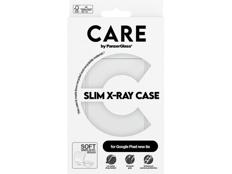 CARE Back Cover Fashion X-Ray Soft Basic Pixel 9/Pixel 9a