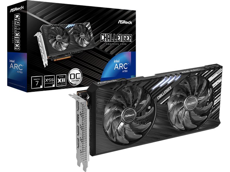 ASRock Grafikkarte Intel Arc A750 Challenger SE 8 GB
