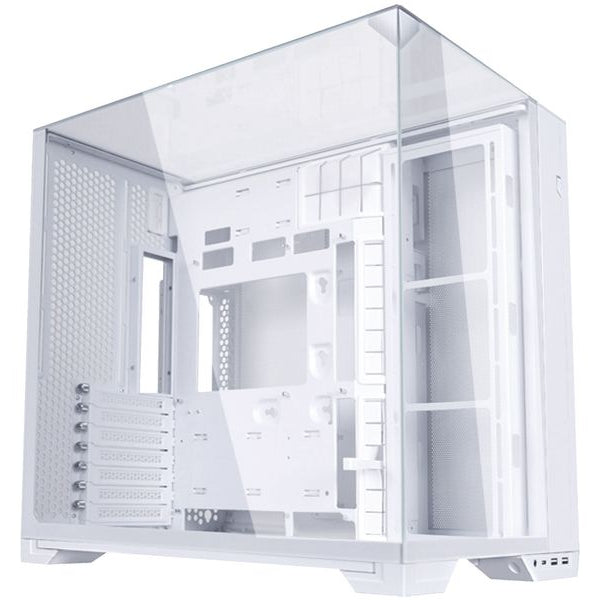Lian Li PC-Gehäuse O11 Vision Compact, Tempered Glass – weiss