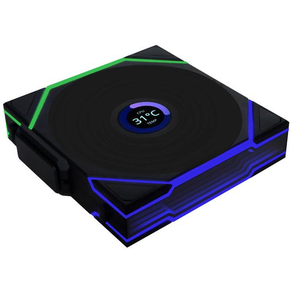 Lian Li PC-Lüfter Uni Fan TL Wireless LCD PWM Schwarz