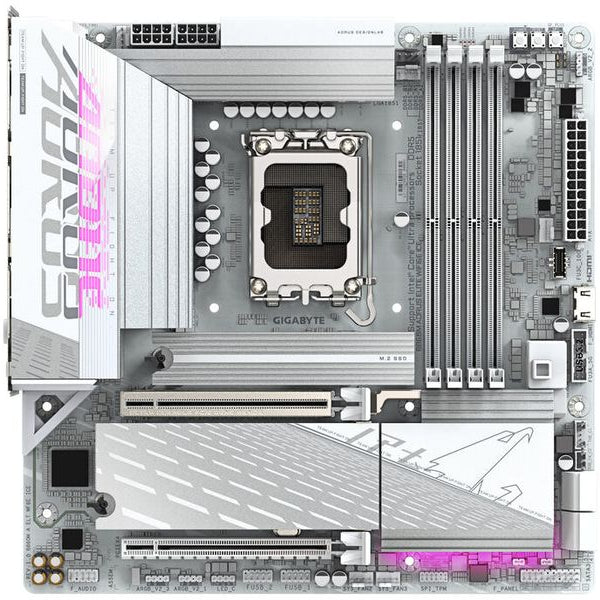 Gigabyte Mainboard B860M AORUS ELITE WF6E ICE