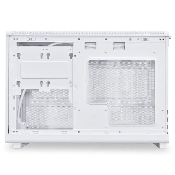 Lian Li PC-Gehäuse A3-mATX Wood Edition Buche, Weiss