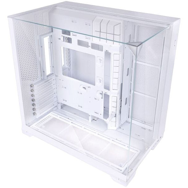Lian Li PC-Gehäuse O11 Vision Compact, Tempered Glass – weiss