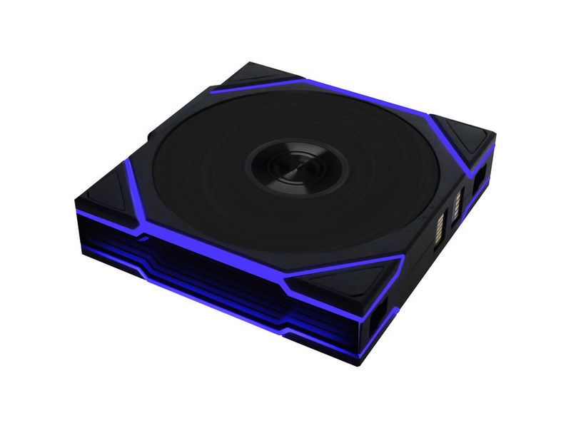 Lian Li UNI FAN TL Wireless PWM 3er-Pack – Reverse Blade Schwarz