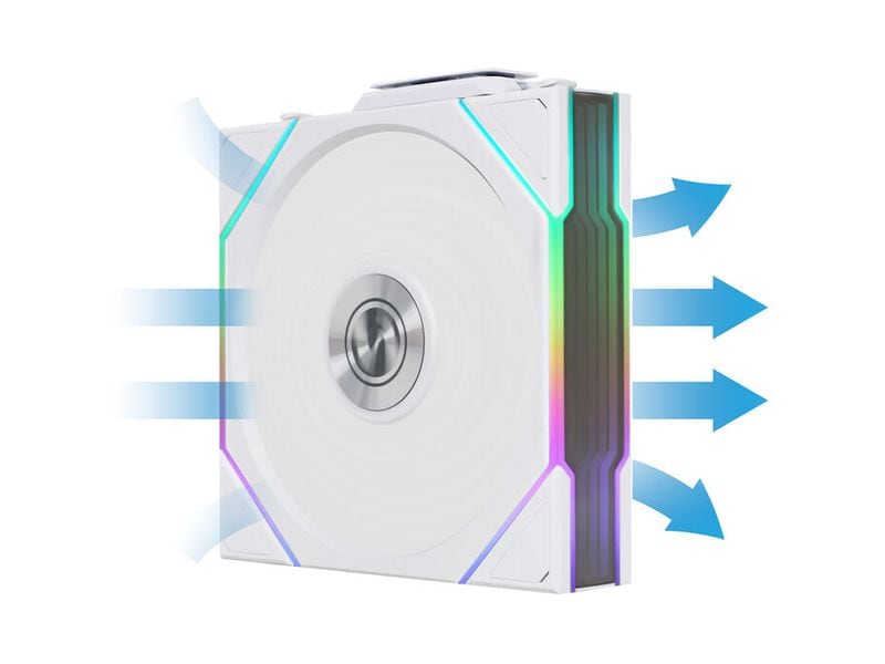 Lian Li PC-Lüfter UNI FAN TL Wireless ARGB PWM Weiss