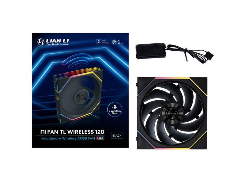 Lian Li PC-Lüfter Uni Fan TL Wireless PWM Schwarz