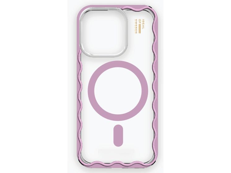 Ideal of Sweden Back Cover Frame Case Magsafe iPhone 15 Pro Pink