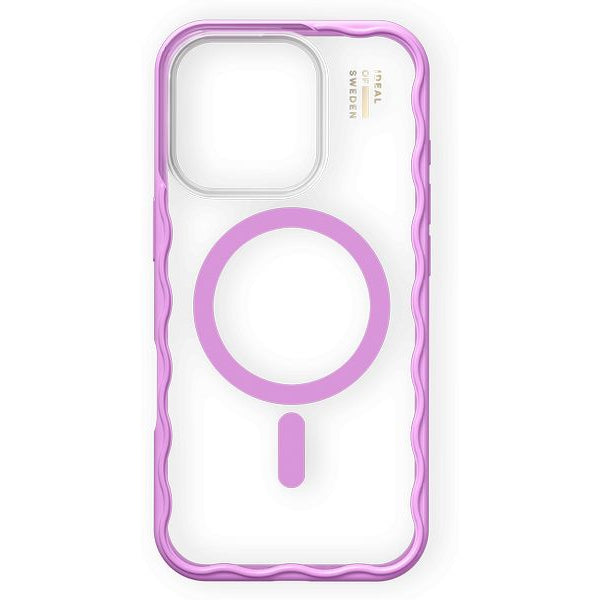 Ideal of Sweden Back Cover Frame Case Magsafe iPhone 15 Pro Pink