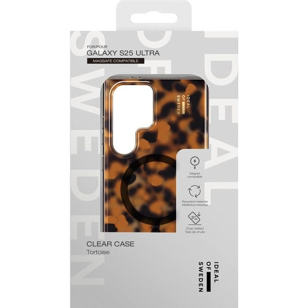 Ideal of Sweden Back Cover Clear Case Magsafe Galaxy S25 Ultra Tortoise