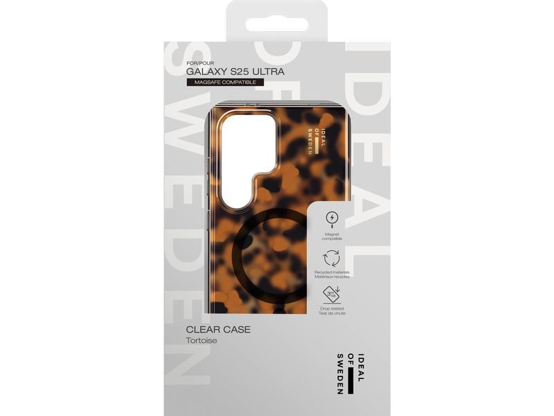 Ideal of Sweden Back Cover Clear Case Magsafe Galaxy S25 Ultra Tortoise
