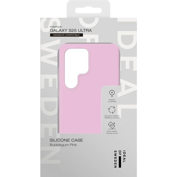 Ideal of Sweden Back Cover Silicone Galaxy S25 Ultra Bubblegum Pink