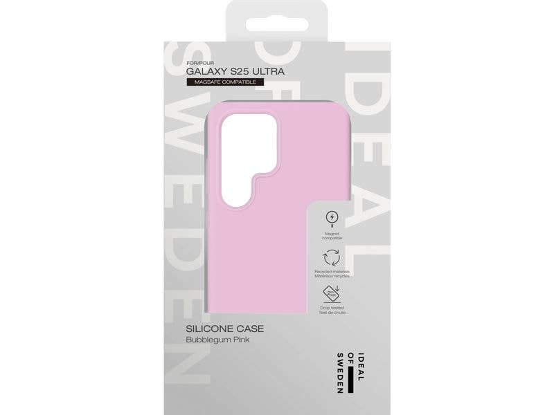 Ideal of Sweden Back Cover Silicone Galaxy S25 Ultra Bubblegum Pink