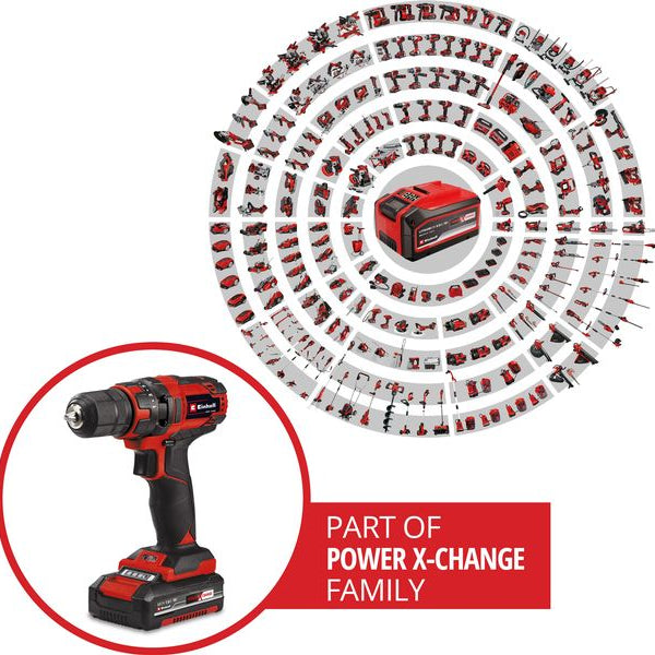 Einhell Akku-Bohrschrauber TC-CD 18/35-2 Li (1 x 1.5 Ah)