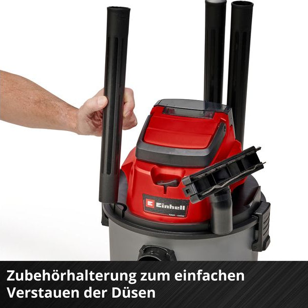 Einhell Akku-Nass-/Trockensauger TC-VC 18/15 Li-Solo